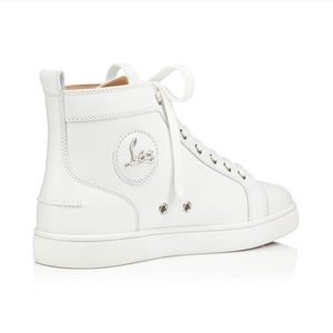 Christian Louboutin Louis Leather High-Top Sneakers, Sz 44